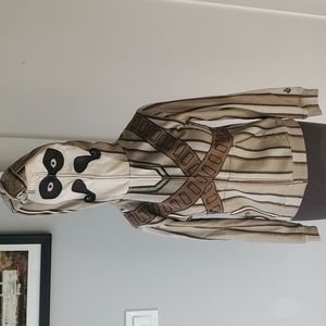 Volcom full zip face hoodie bandit